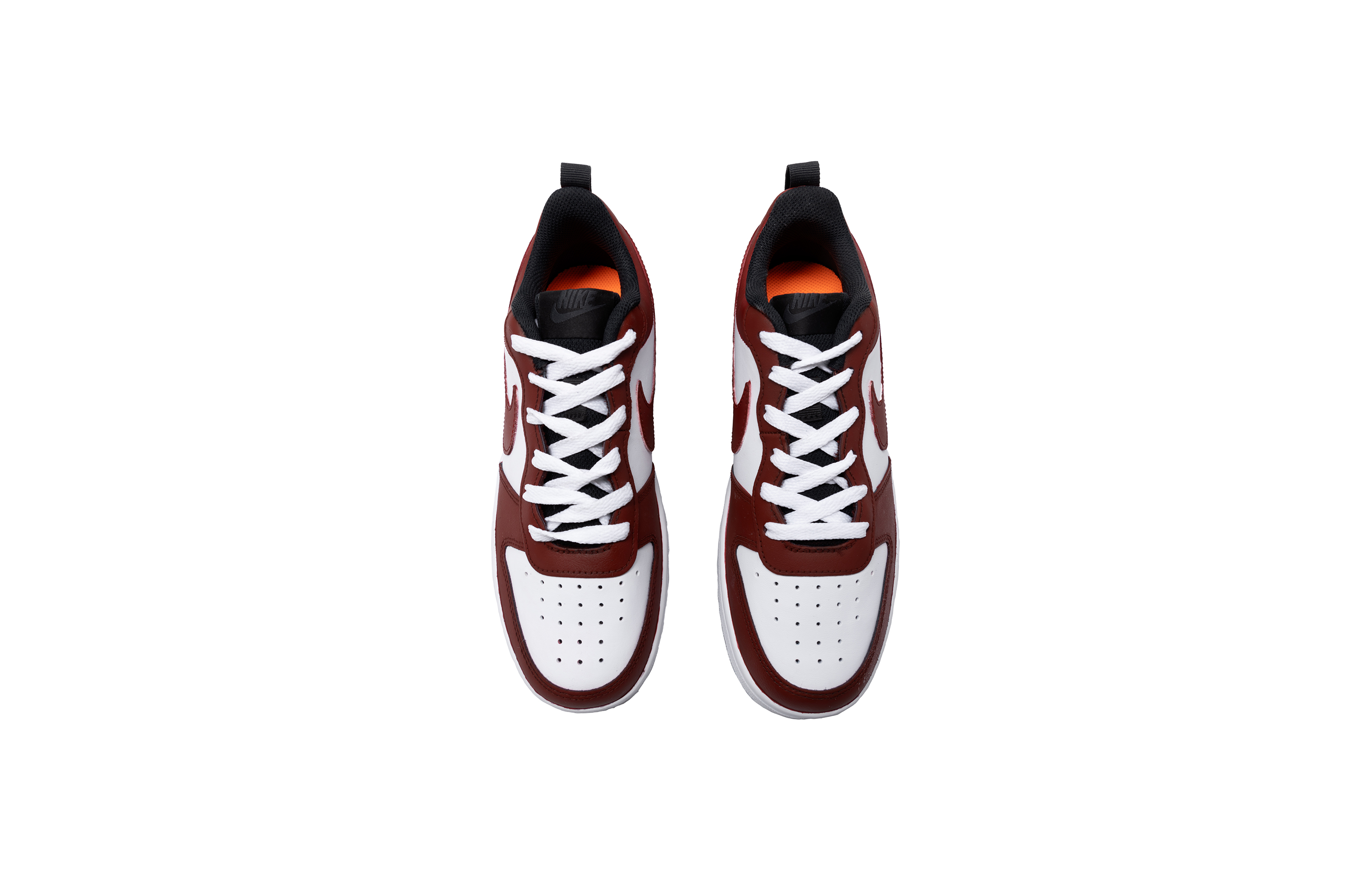Nike Court Borough Low 2 Burgundy Dream Anti-Slip Wear-Resistant Low-Top Skateboard Shoes GS Burgundy купить в интернет-магазине Yoocart с быстрой доставкой по России.