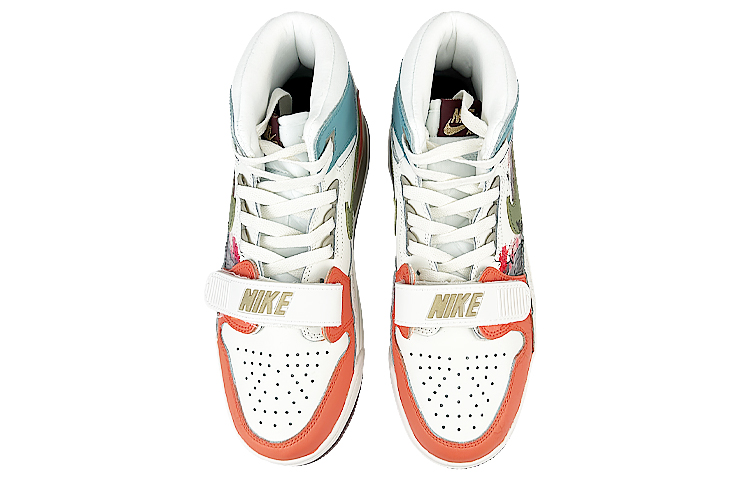 Jordan Legacy 312 High-Top Vintage Basketball Shoes Men's Orange White купить в интернет-магазине Yoocart с быстрой доставкой по России.