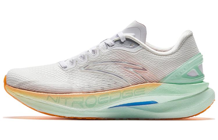 Anta Champion 2nd Gen Pro Cushioning Anti-Slip And Wear-Resistant Low-Top Running Shoes Women's Pure White