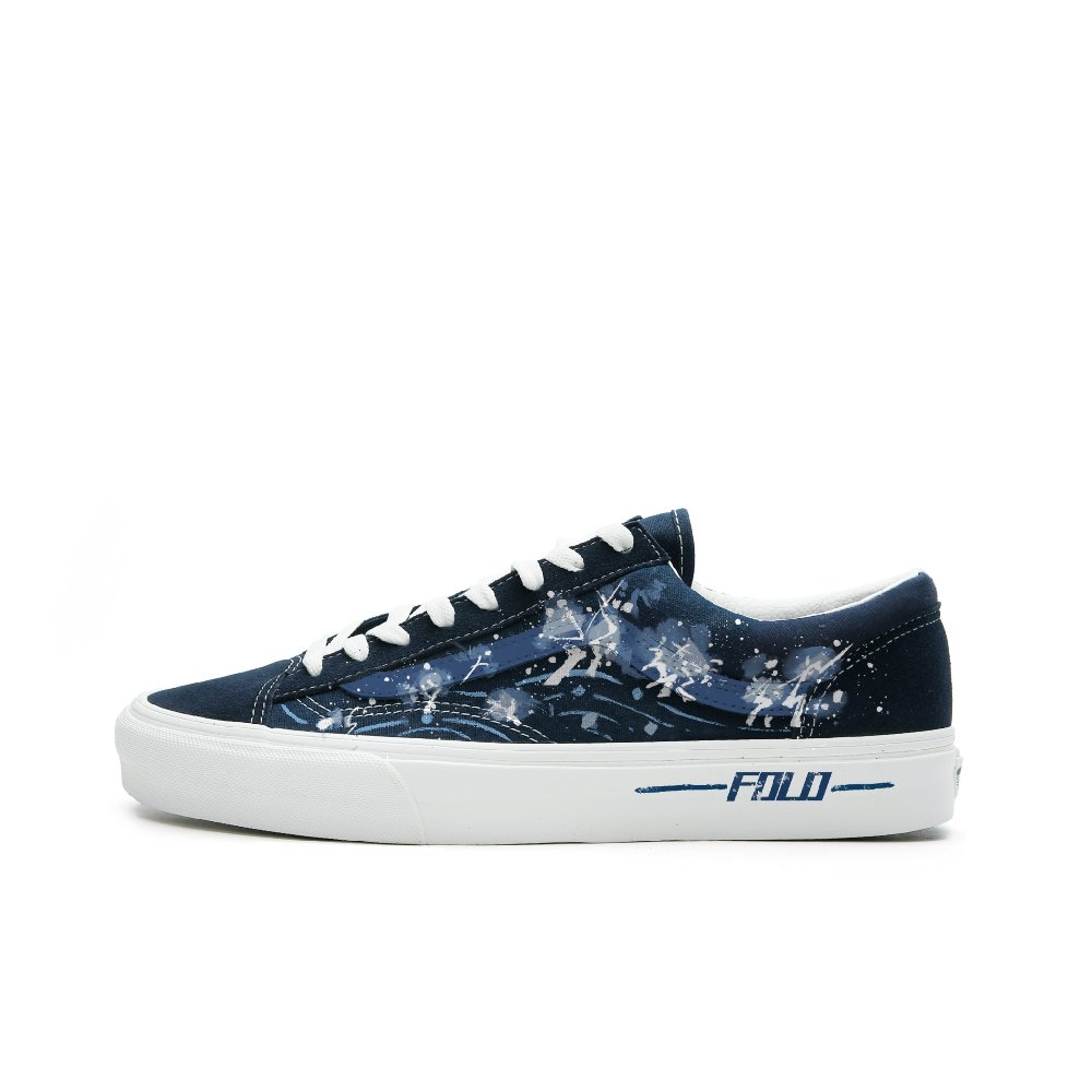 Vans Style 36 Abrasion Resistant Low Top Skateboard Shoes Unisex Blue