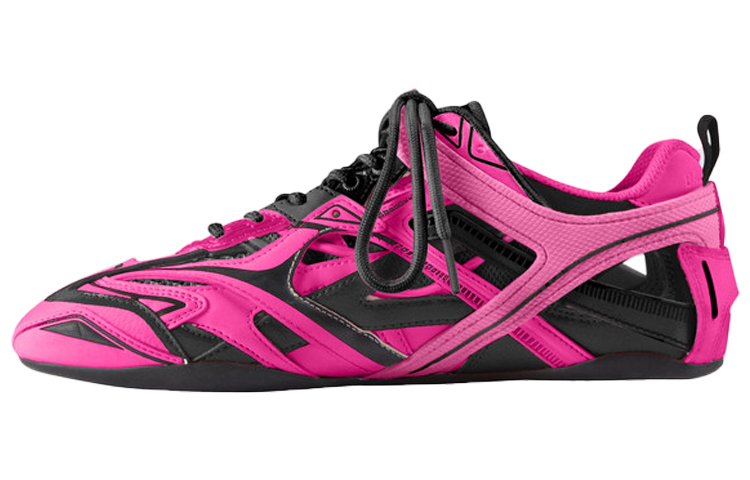 Balenciaga Drive Sneaker 'Black Neon Pink' Women's