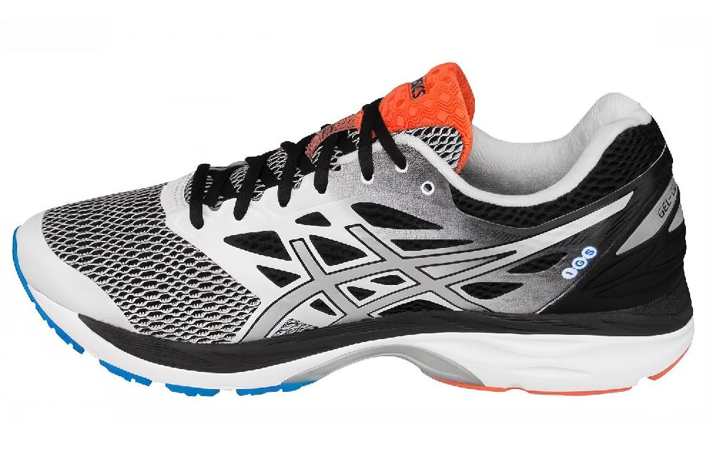 Asics Gel Cumulus 18 'Black White'