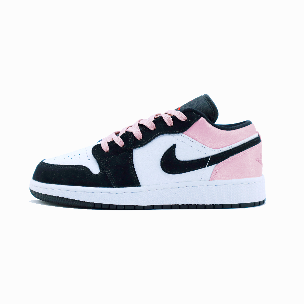 Jordan Air Jordan 1 Anti Slip Wear Resistant Low Top Vintage Basketball Shoes Unisex Black