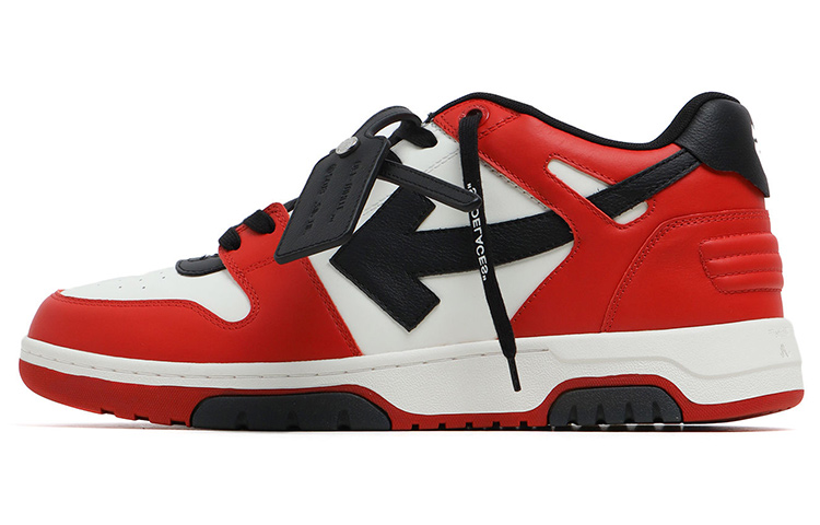 OFF WHITE Out Of Office Low Top Sneaker 'Red Black White'