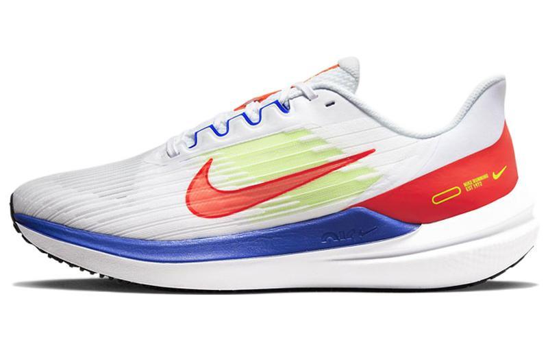 Nike Air Winflo 9 Bright Crimson Racer Blue