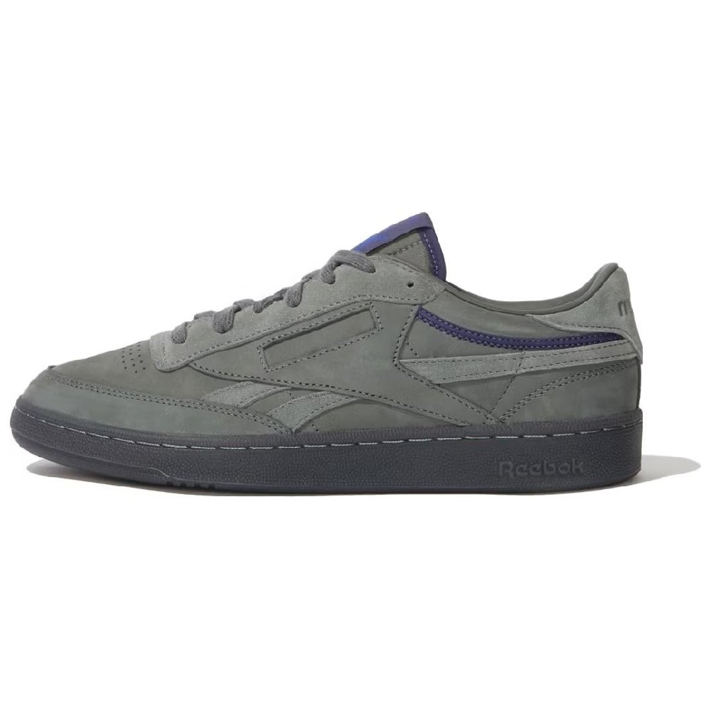 Adsum x Reebok Low Top Skateboard Shoes Unisex Gray