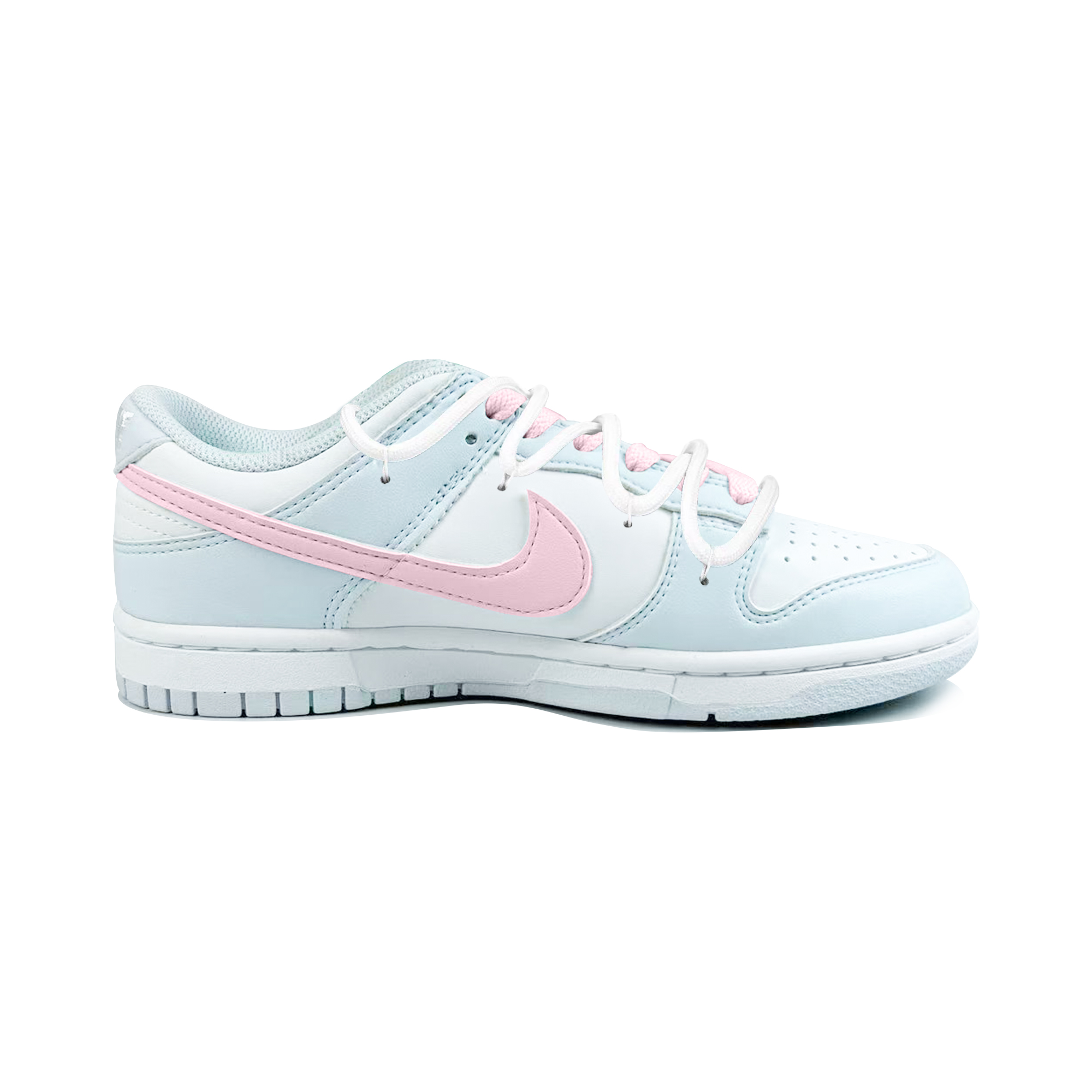Nike Dunk Abrasion Resistant Low Top Skateboard Shoes Unisex Blue Pink купить в интернет-магазине Yoocart с быстрой доставкой по России.