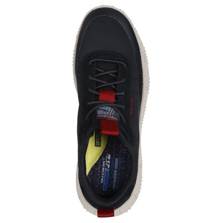 Skechers Revo Kelce Trendy Fashion Comfortable Low Top Casual Shoes Men's Black