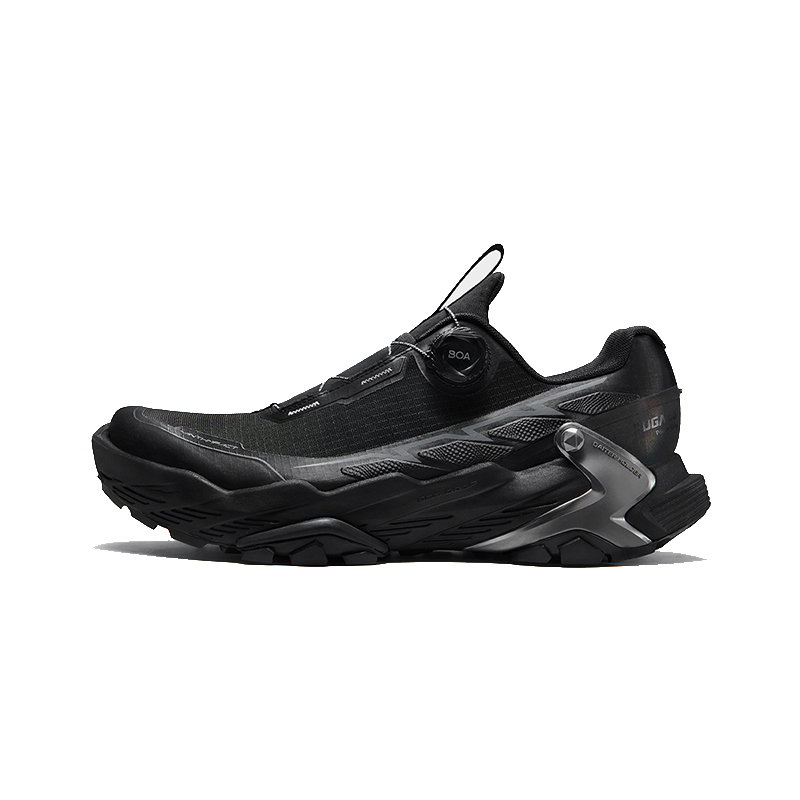 KAILAS FUGA DU BOA Running Shoes Men Low Top Cloud White Metallic Silver/Ink Black