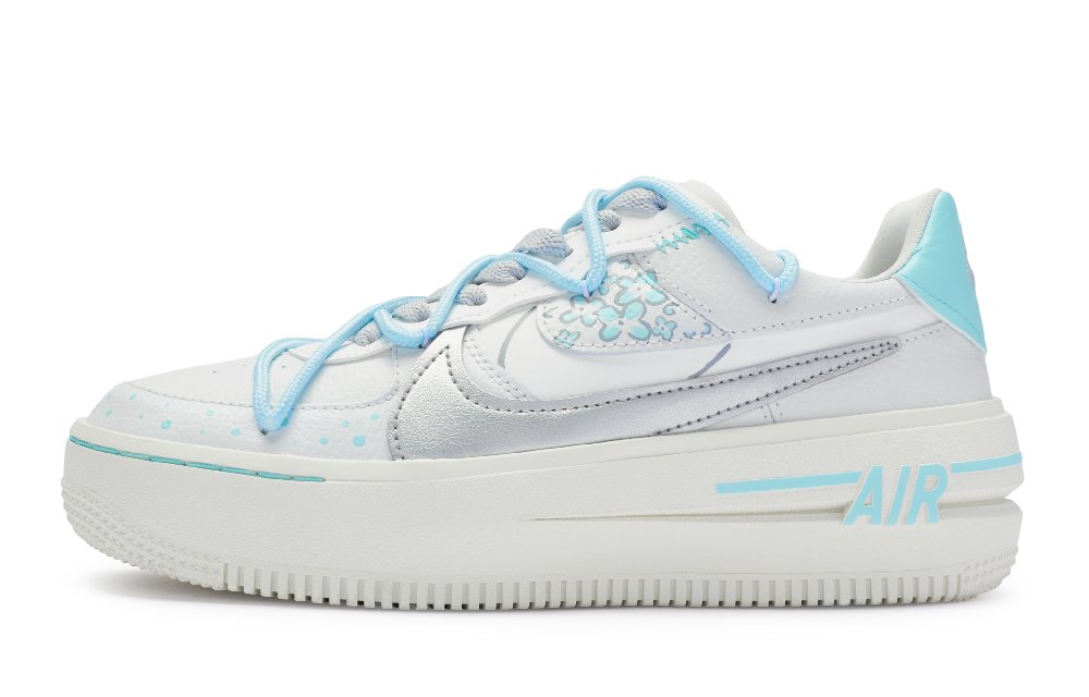 Nike Air Force 1 Skateboard Shoes Women's Low-Top Blue