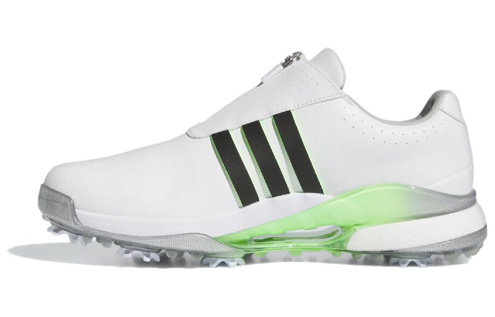 Adidas Tour360 24 Cushioning Wear-Resistant Low-Top Golf Shoes Men's White