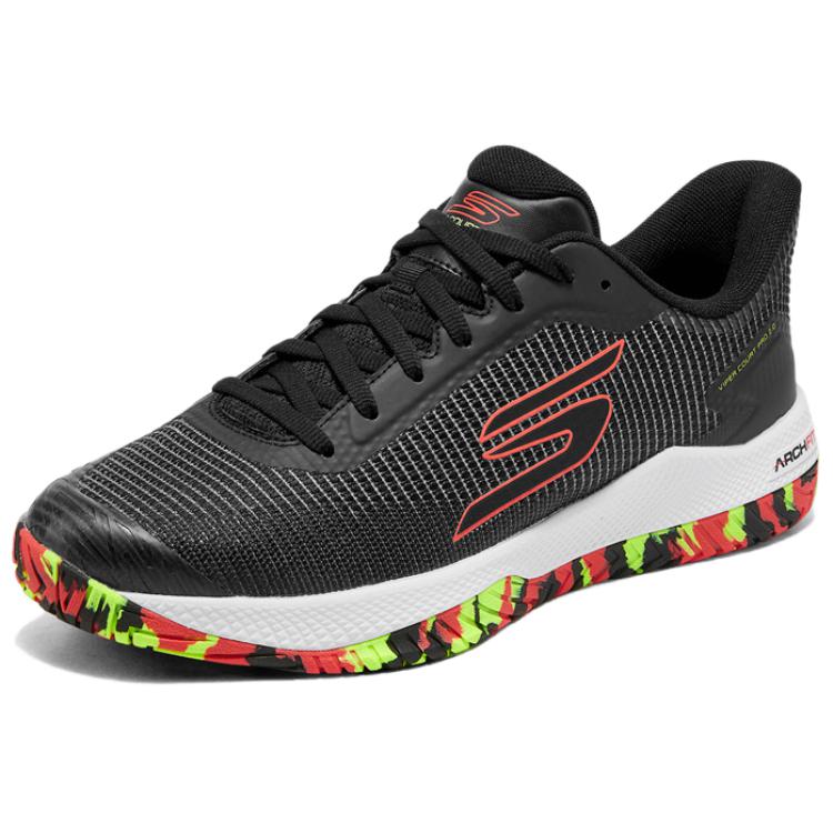 Skechers GO PICKLEBALL MENS Low Top Running Shoes Men's Black Multicolor купить в интернет-магазине Yoocart с быстрой доставкой по России.