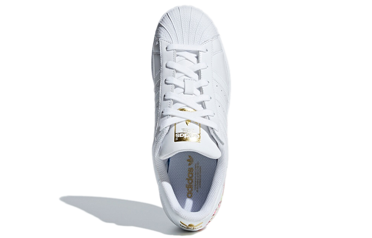 Adidas Originals Superstar Floral Gold Metallic Women's