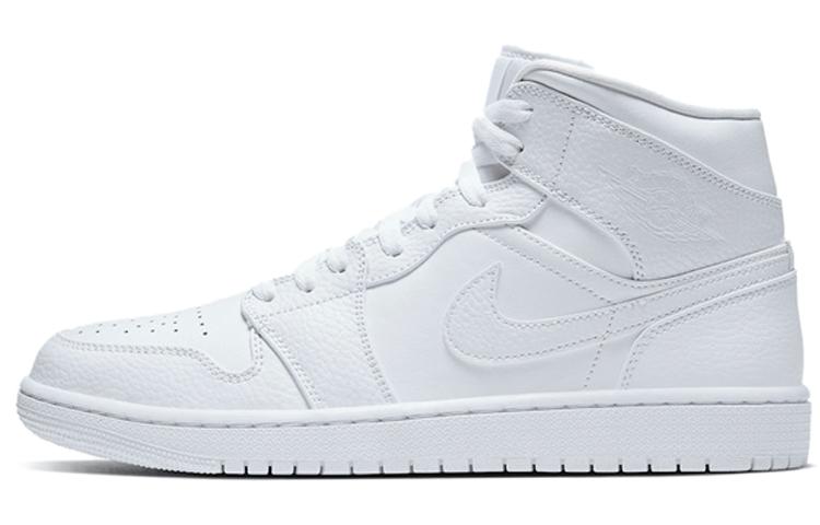 Air Jordan 1 Mid 'Triple White 2020'