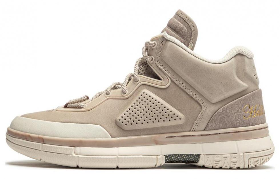 LiNing Way Of Wade Rebound Low-Top Basketball Shoes Men's Brown Gray