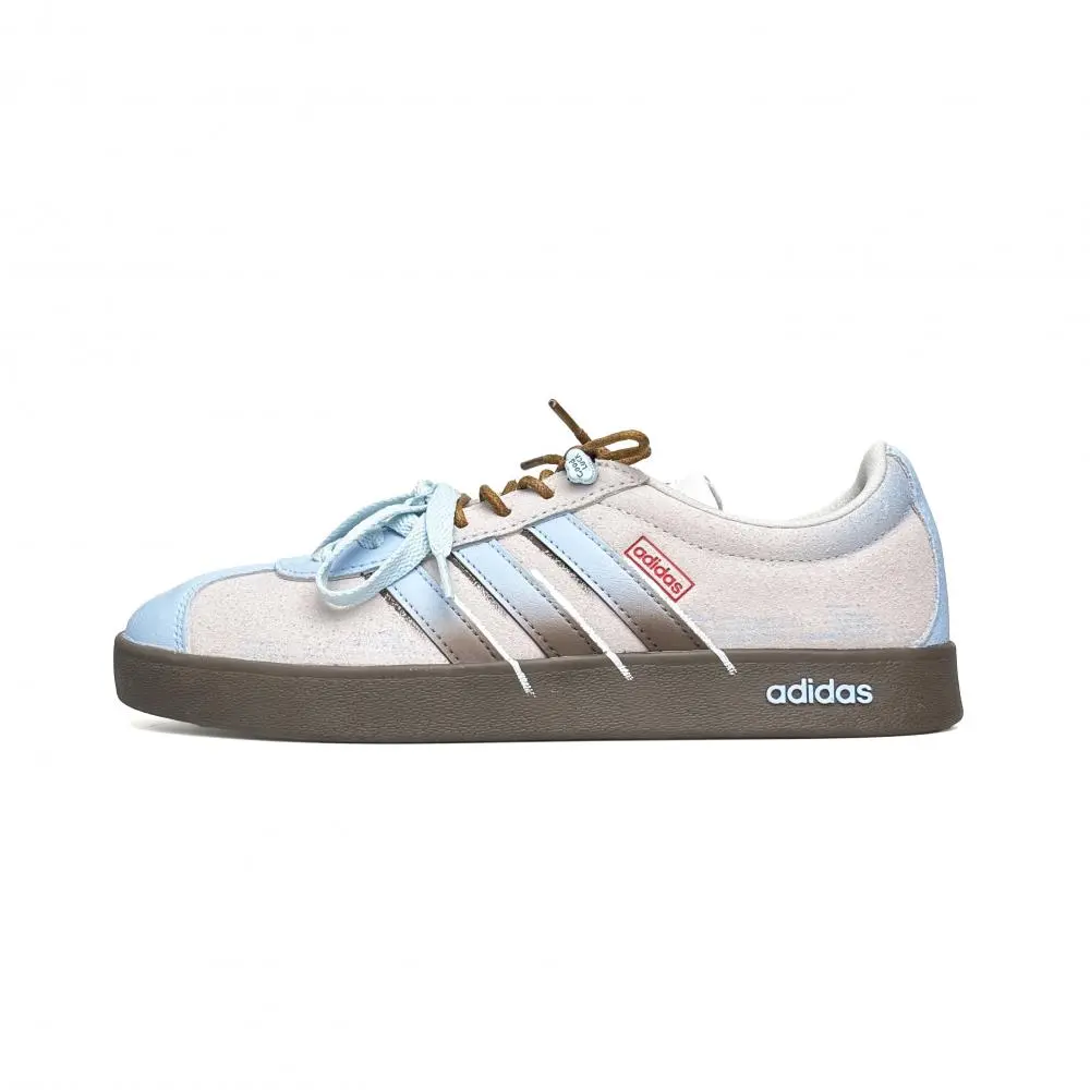 Adidas VL COURT 2.0 WAO Abrasion Resistant German Army Trainers Unisex Brown Blue
