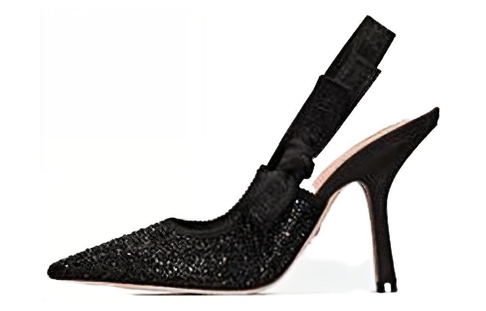 DIOR J'Adior Slim Heel High Heels Women's Black