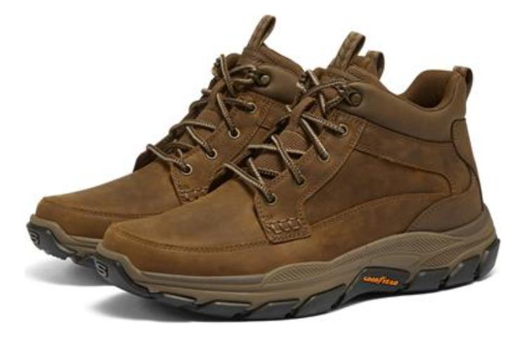 Skechers Respected Boswell Boots 'Tan'