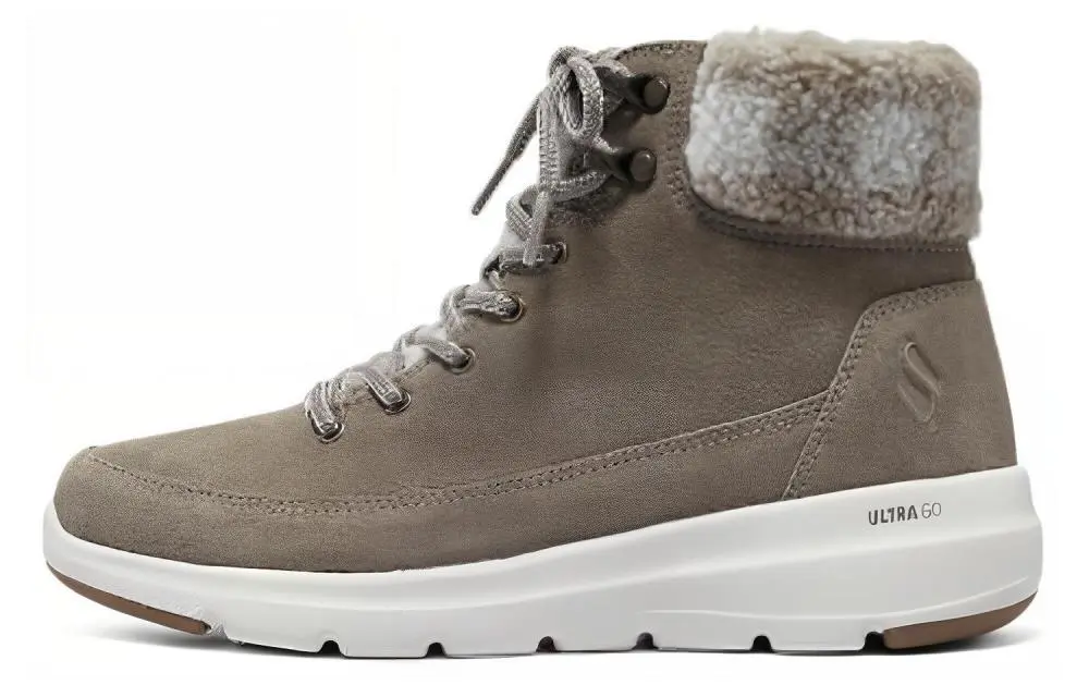 Skechers Ankle Length Snow Boots Women's Tan