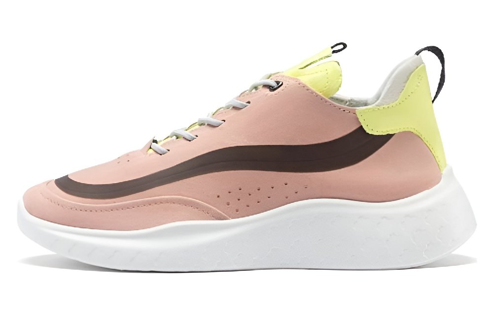 Ecco Yue Dong Low Top Casual Shoes Women's Pink Black