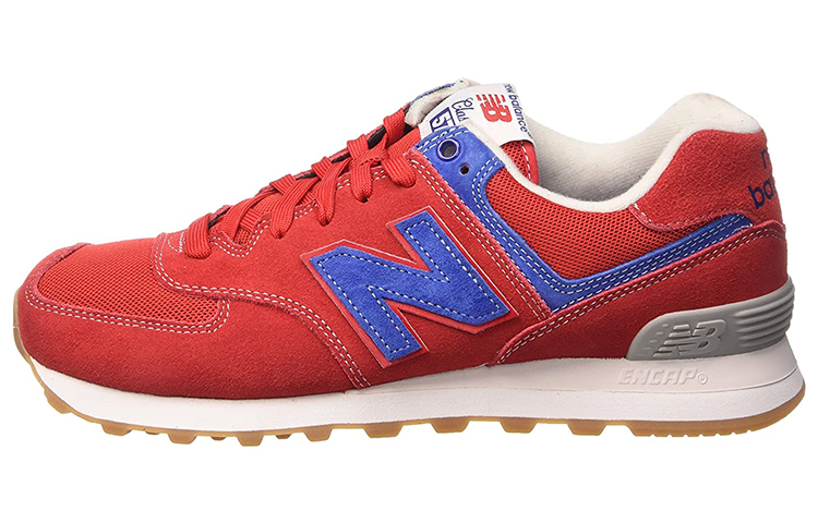 New Balance 574 Series Low Top Red/Blue