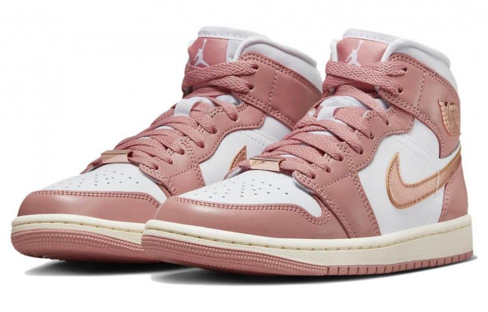 Jordan 1 Mid Se Red Stardust Women's купить в интернет-магазине Yoocart с быстрой доставкой по России.