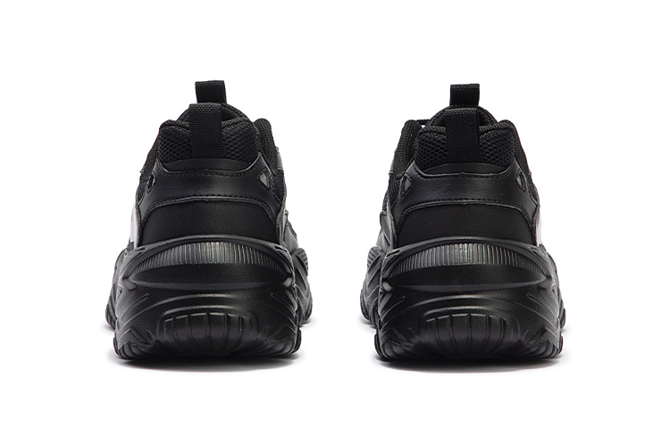 361° Ode Anti-Slip And Wear-Resistant Breathable Low-Top Casual Shoes Men's Black Gray