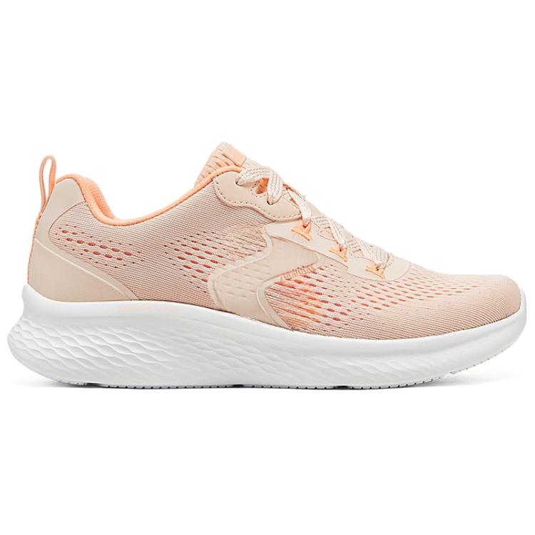 Skechers Sport Abrasion Resistant Low Top Casual Running Shoes Women's Light Pink купить в интернет-магазине Yoocart с быстрой доставкой по России.