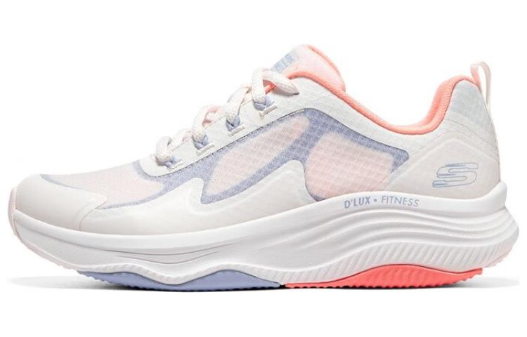 Skechers D'lux Fitness 'White Orange' Women's
