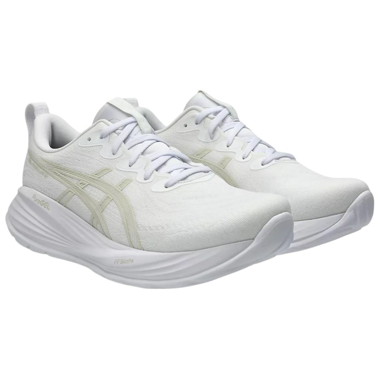 Asics Gel Cumulus 27 White Lake Grey купить в интернет-магазине Yoocart с быстрой доставкой по России.