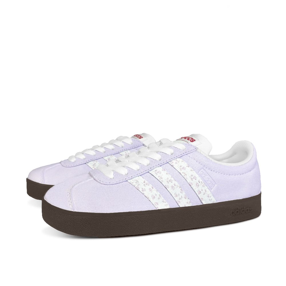 Adidas Neo VL Court 2.0 Low Top Skateboard Shoes Unisex Purple