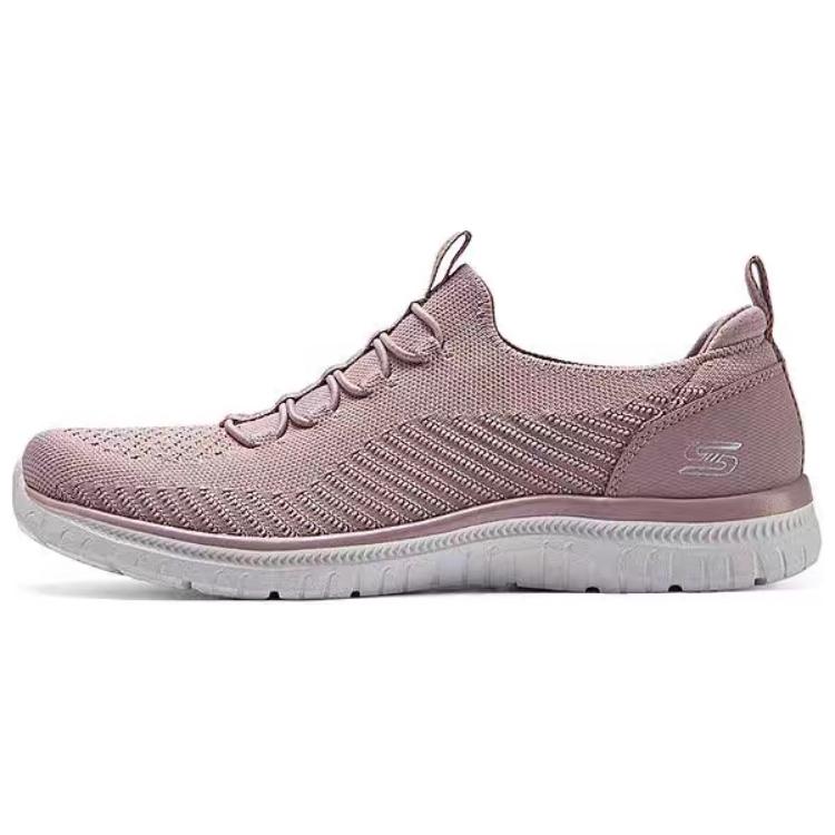 Skechers Cushioning, Wear Resistant Low Top Running Shoes Women's Pink