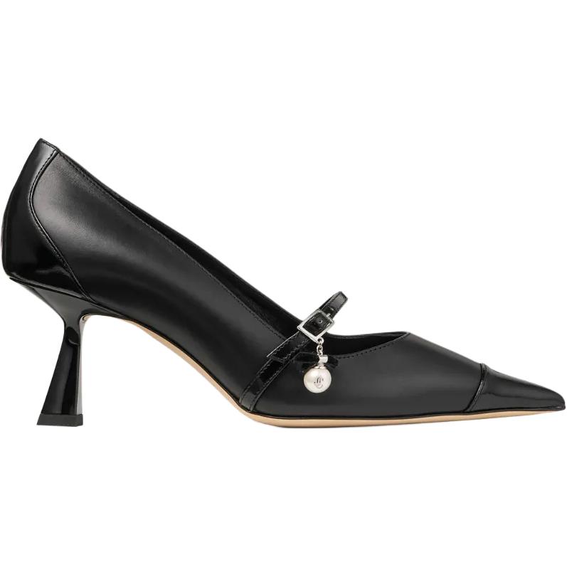 Jimmy Choo Aren Slim Heel High Heels 6.5cm Women's Black