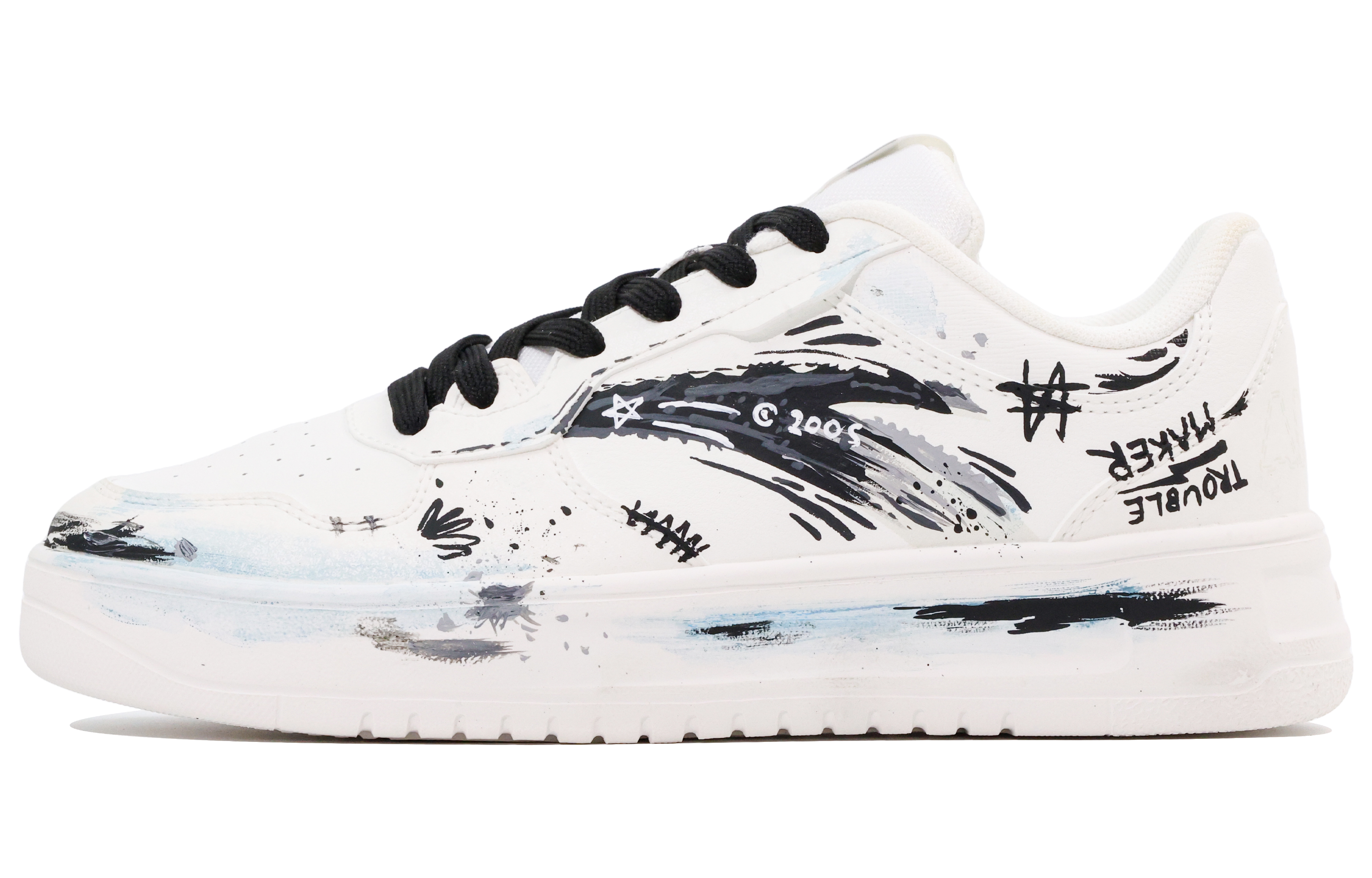 Anta Relaxed Slip Resistant Shock Absorbers Low top Skateboard Shoes Men's