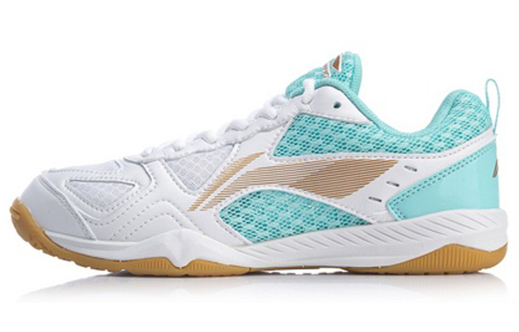 LiNing Cushioning Anti-Slip And Wear-Resistant Low-Top Training Shoes Women's White Blue