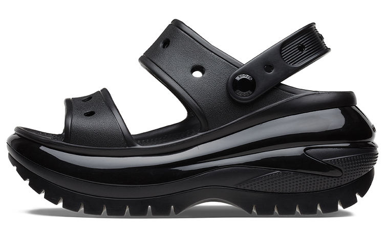 Crocs Mega Crush Sandal 'Black'