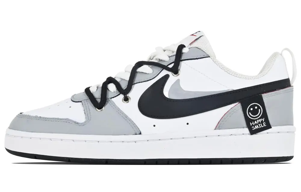 Nike Court Borough Low top Skateboard Shoes GS Gray
