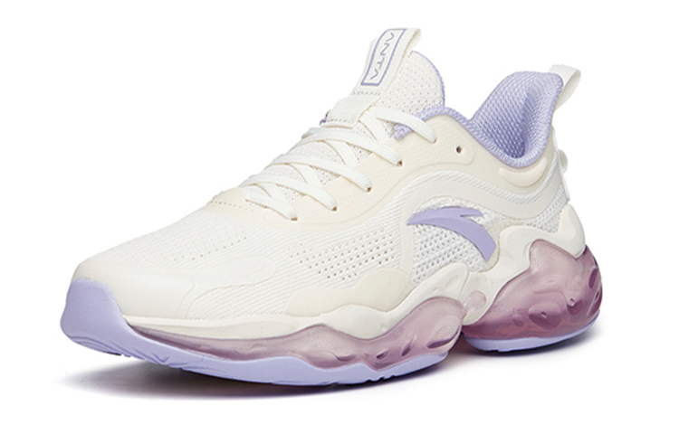ANTA Running Shoes Women's Low top Ivory White/Light Purple купить в интернет-магазине Yoocart с быстрой доставкой по России.
