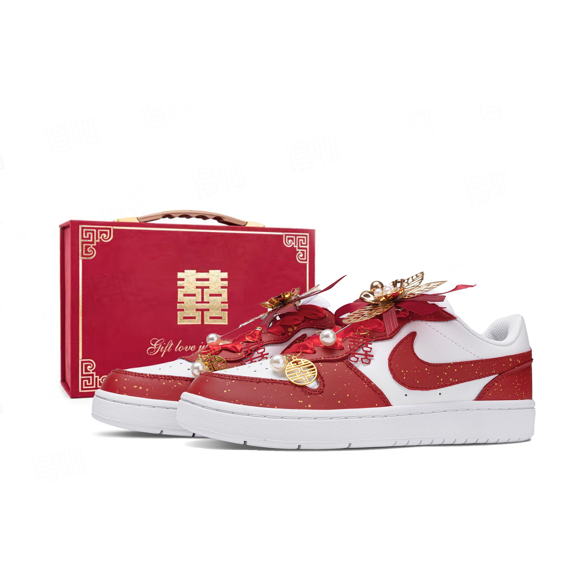 Nike Court Borough 2 Blissful Union Low top Skateboard Shoes Unisex