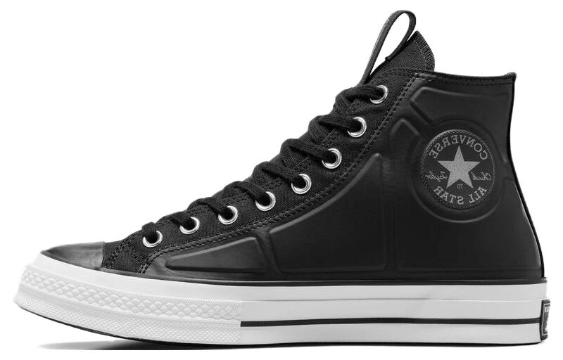 Converse Chuck 70 Anti-Slip And Wear-Resistant Breathable High-Top Canvas Shoes Unisex Black