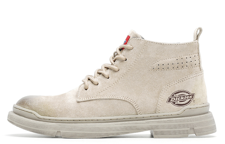 Dickies Ankle-Length Martin Boot Men's Beige