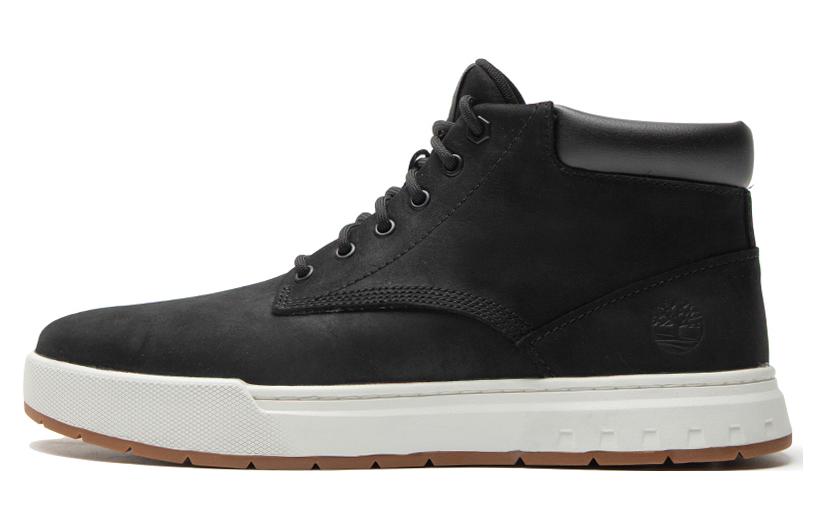 Timberland Maple Grove Leather Chukka Boot 'Black Nubuck'