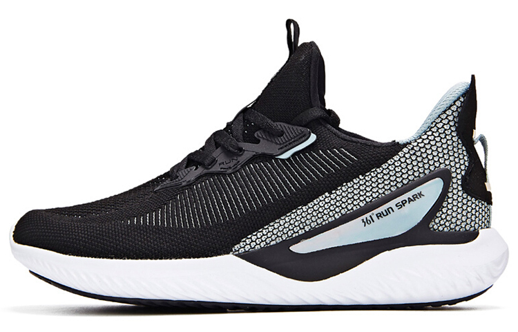 361° Breathable, Lightweight, Slip Resistant Low Top Running Shoes Women's Black Green