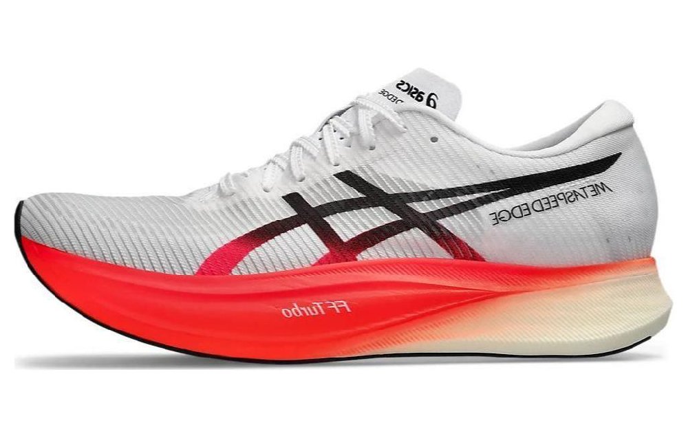 Asics Metaspeed Edge+ White Sunrise Red