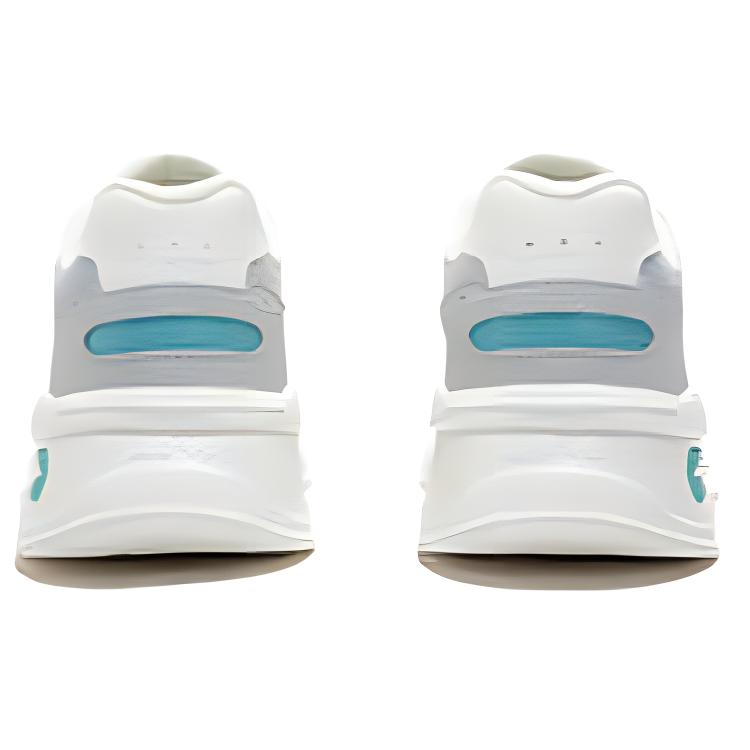 361° Abrasion Resistant Slip Resistant Lightweight Low Top Casual Shoes Men's White Green