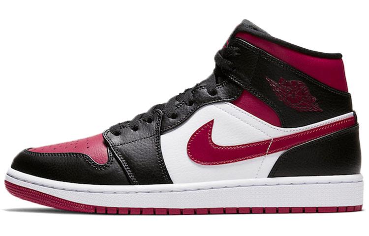Jordan 1 Mid 'Bred Toe'