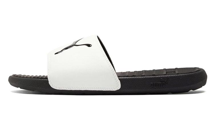PUMA Cool Cat Sports Slippers White/Black