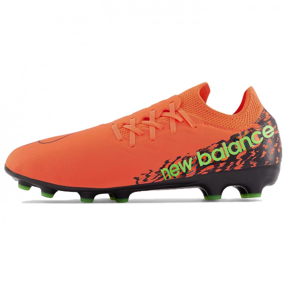 New Balance Furon V7 AG Artificial Ground Soccer Shoes Men's Orange, Black, Green