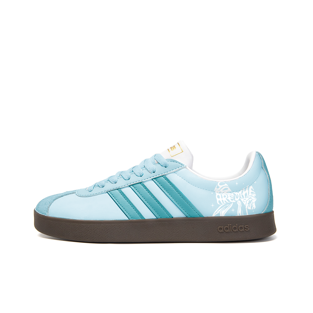 Adidas Neo VL Court 2.0 Abrasion Resistant Low Top Skateboard Shoes Unisex Blue