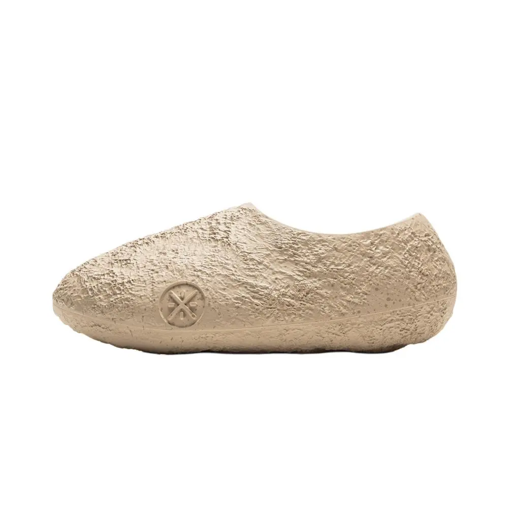 LiNing Vede Slippers Cushioning, Wear Resistant Low top Casual Shoes Men's Deerskin Brown